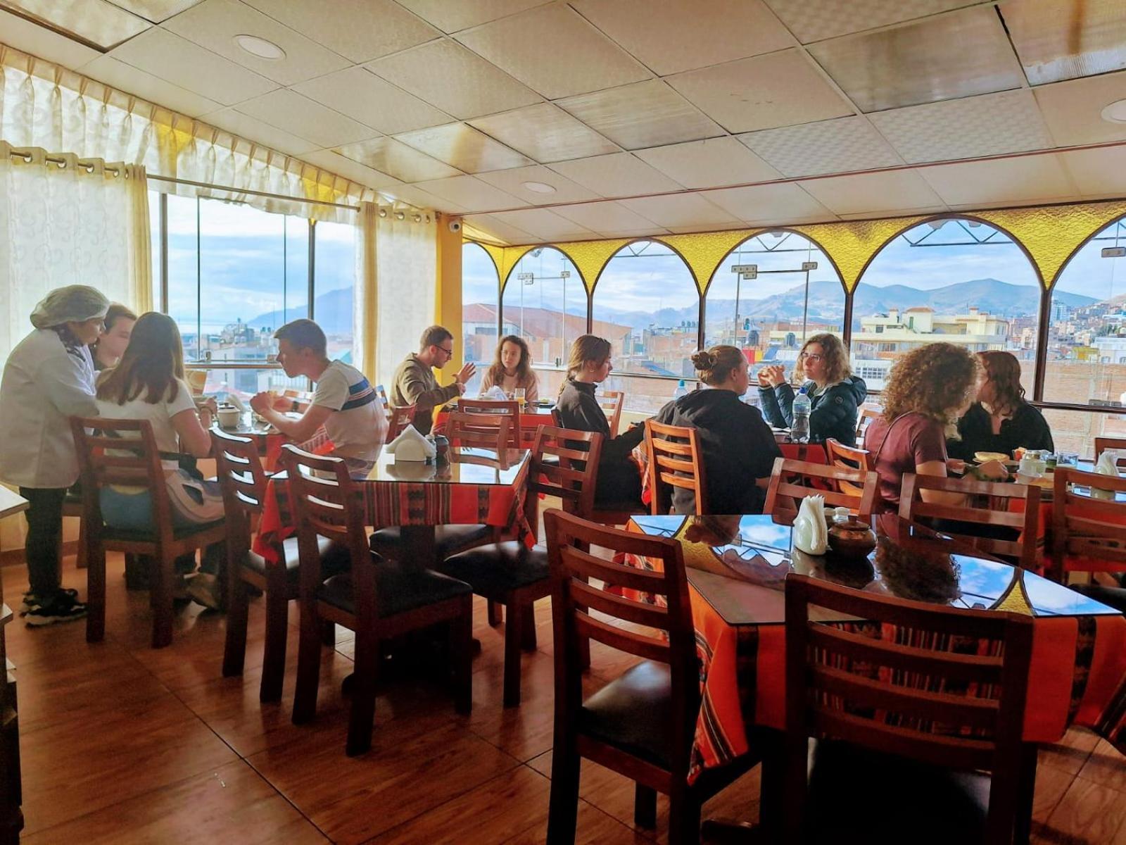 Pukantu Hostal Пуно Экстерьер фото